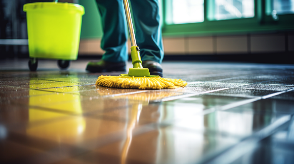 Tegelvloer schoonmaken en onderhouden